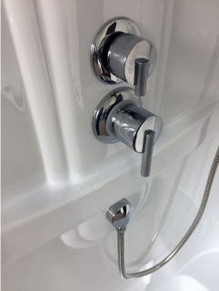 Душевая кабина Royal Bath BP правая стекло матовое 100x80см RB8100BP1-M-R